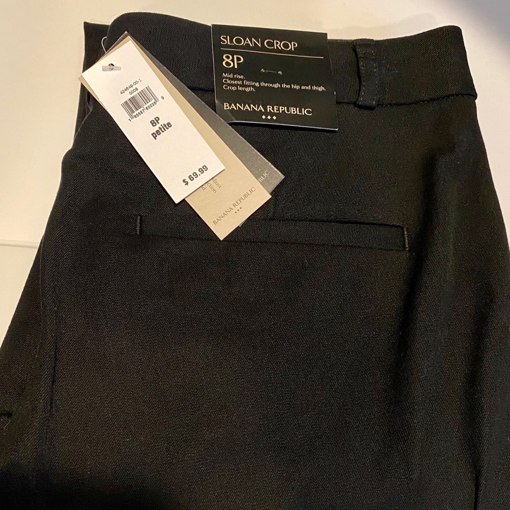 Banana Republic Sloan Crop Slacks